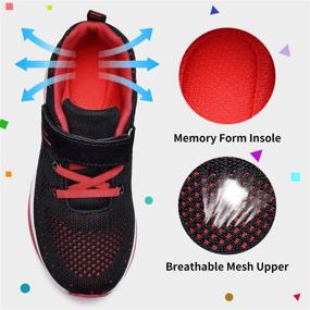 img 1 attached to 👟 MEHOTO Kid Air Tennis Running Shoes: Lightweight, Breathable Sneakers for Boys and Girls