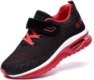 👟 mehoto kid air tennis running shoes: lightweight, breathable sneakers for boys and girls logo