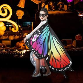 img 1 attached to 🦋 JEPOZRA Butterfly Festival Halloween Accessory: Add a Touch of Magic to Your Costume!