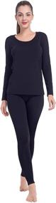 img 4 attached to Subuteay Womens Thermal Underwear X Small Women's Clothing