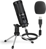 🎤 maono pm461tr usb microphone with adjustable mic gain for high-quality recording, gaming, streaming, voice over, youtube, twitch, skype, mac laptop desktop compatible logo