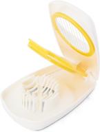 🥚 farberware professional egg slicer - two-in-one, white, size logo