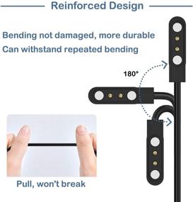 img 2 attached to AGGDSH Compatible Smartwatch Charging Charger