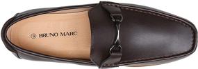 img 3 attached to 👞 Stylish and Comfortable: Bruno Marc Loafers Moccasins Henry 1 Men's Shoes