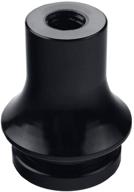 🔧 dewhel manual gear shifter lever shift knob boot retainer/adapter - 12x1.25 (black) logo