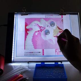 img 3 attached to Enhance Your Diamond Painting with the A4 Diamond Painting LED Light Pad