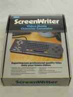 screenwriter video character generator products logo