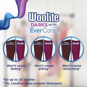 img 1 attached to 🧺 Woolite Darks with EverCare Liquid Laundry Detergent - 66 Loads, 100 Fl Oz (Pack of 1) - Find Now!