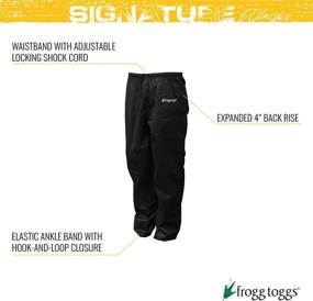 img 3 attached to 🌧️ Stay Dry and Stylish: FROGG TOGGS Women's Classic Pro Action Waterproof Breathable Rain Pant