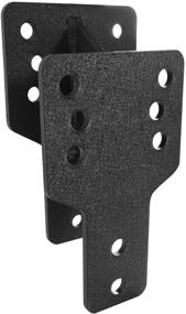 img 4 attached to 🔧 EAG Spare Tire Relocation Bracket | Fits 1976-2018 Wrangler CJ YJ TJ JK | Ideal for Tires up to 35 Inches