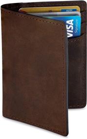 img 4 attached to 👝 NKPT Premium Grain Leather Wallet: Stylish Design and Unmatched Durability