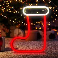 🌈 spiphy neon sign: vibrant usb/battery-powered led lights for wall decor, bedroom, living room, bar, party & christmas stockings логотип