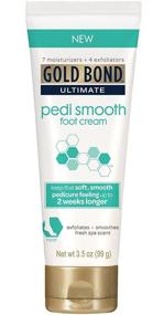 img 1 attached to ✨ Нежный Щадящий Крем для Снятия ороговевшей кожи на ногах Gold Bond Pedi Smooth, 3.5 унции, пакет из 2 шт.