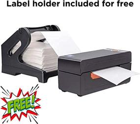 img 4 attached to 🖨️ Beeprt BY426BT: High Speed Bluetooth Thermal Label Printer for 4X6 Labels, Free Label Holder & 12-Month Replacement Warranty