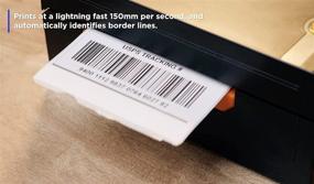 img 1 attached to 🖨️ Beeprt BY426BT: High Speed Bluetooth Thermal Label Printer for 4X6 Labels, Free Label Holder & 12-Month Replacement Warranty