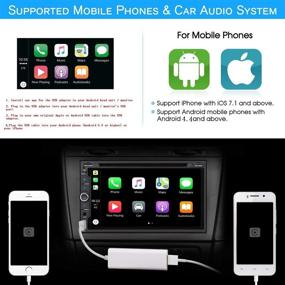 img 1 attached to 🚗 Адаптер Carplay для автомобиля на Android – мини-приставка Carplay для iPhone iOS | Подключение через USB | Управление прикосновением и голосом | Улучшение мультимедийного проигрывателя для Android-автомобилей