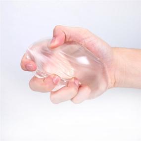 img 1 attached to 👙 Enhance Your Cleavage with Waterproof Silicone Breast Inserts - Clear Gel Push Up Bra Enhancers for Swimsuits & Bikinis