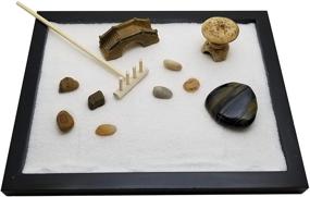 img 2 attached to Enhance Your Zen Experience with Zenfy Sand Garden Rocks Figures
