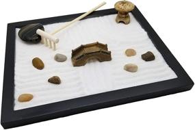 img 1 attached to Enhance Your Zen Experience with Zenfy Sand Garden Rocks Figures