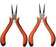 🔧 essential 2pcs jewelry pliers tool set for repair, wire wrapping, crafts, jewelry making supplies logo