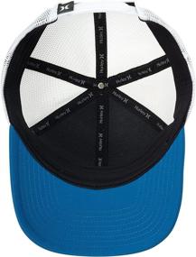 img 1 attached to 🧢 Hurley Men's Baseball Cap - Warner Curved Brim Snapback Trucker Hat