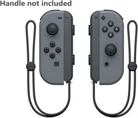 img 1 attached to 🎮 Enhanced Gaming Experience: Non-Slip Wrist Strap Handle Lanyard for Switch Joy-Con (1 Pair)