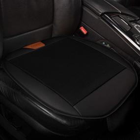 img 2 attached to 🚗 ZJSMDF Car Protection Cover Ventilation Pad Fan: Ultimate Cooling Solution for Your Vehicle - Stay Cool and Comfortable All Summer with this 12V24V General Use Cooling Seat Cushion - Ideal for Trucks, Taxis, Forklifts, and More - Black, 1 Piece