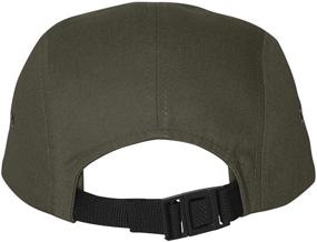 img 1 attached to Yupoong Jockey Flat Bill Cap: Sleek Style and Superior Comfort for Everyday Wear