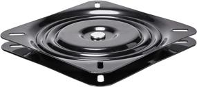 img 4 attached to 🪑 Amoyland 10" Heavy Duty Swivel Seat Plate for Bar Stool, Chair, Boat or Van Pilot Seat