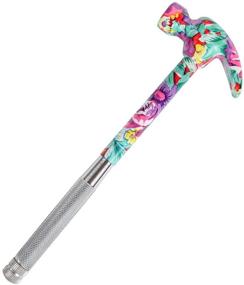 img 4 attached to 🌸 Multi-Functional Home-X Floral Hammer and Screwdriver Tool: 6-in-1 Versatility for Your Household Needs