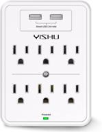 расширитель yishu protector 6 outlet extender логотип