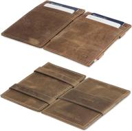 essenziale brushed leather garzini wallet - ideal men's accessory for wallets, card cases, and money organizers logo