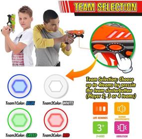 img 3 attached to Infrared Outdoor Activity Blaster Players