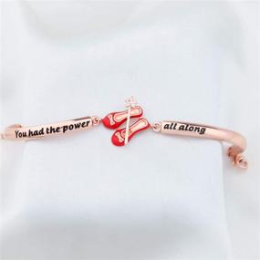 img 1 attached to 🔮 Empowering Good Witch Quote Bracelet - Fandom Jewelry for an Inspirational and Meaningful Gift