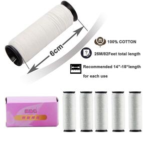 img 2 attached to 🧵 Enhance Your Epilator Experience with 5PCS Replacement Cotton Thread for Effective Hair Removal