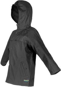 img 3 attached to Stay Dry and Stylish with the Splashy Nylon Children's Rain Jacket