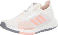 black adidas girls pulseboost women's athletic sneakers - optimized shoes for active wear logo