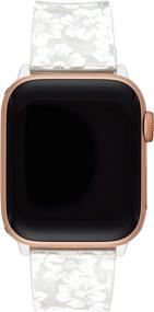 img 3 attached to 🌈 Силиконовые ремешки Kate Spade New York для 38/40 мм Apple Watch - совместимы с серией 1, 2, 3, 4, 5, 6