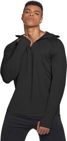 img 2 attached to COOrun Lightweight Pullover Shirts Sleeve Men's Clothing and Active