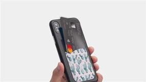 img 1 attached to 🌵 Карман для телефона с изображением кактуса: Налепка-кошелек для iPhone, Android и смартфонов