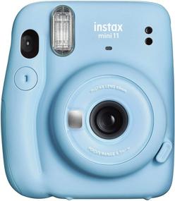 img 3 attached to 📸 Fujifilm Instax Mini 11 Sky Blue Instant Camera Bundle: Twin Pack Instant Film, Ritz Gear Frame Stickers & Hanging Frames