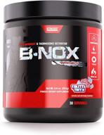 🏋️ betancourt nutrition b-nox ripped pre-workout formula - keto-friendly, endurance builder - powder, 287g (30 servings) - frutti taffy - enhance performance with this seo-optimized product logo