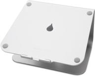 💻 rain design 10032 mstand laptop stand: sleek silver design for enhanced ergonomics (patented) logo
