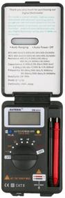 img 3 attached to 🔧 AUTOOL Mini VC921 3/4 DMM AD/DC Multimeter Pocket Digital Multimeter Frequency Tester with 4000 Counts