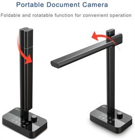 img 2 attached to 📷 20MP HD A3 Portable Document Camera for Teachers and Students - BAOSHARE Auto-Flatten Book & Document Scanner with ABBYY OCR, USB Doc Cam for Online Teaching and Distance Learning (Not Compatible with MAC)