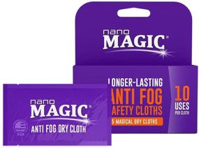 img 3 attached to 🔍 5-Pack of Nano Magic Anti-Fog Safety Cloths for Enhanced Visibility