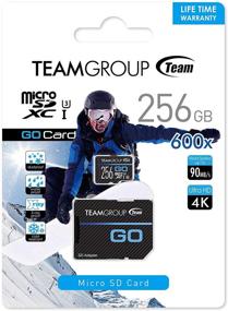 img 1 attached to 📸 TEAMGROUP GO Card 256GB Micro SD Card: High Speed Flash Memory for GoPro & Action Cameras