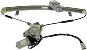 img 3 attached to Dorman 741-766 Front Driver Side Power Window Motor and Regulator Assembly for Honda Models - Black (Select Options)