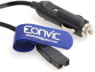 🔌 eonvic 12v dc power cord car auto cooler cigarette lighter cable plug wire for car cooler cool box mini fridge - dc 2 pin lead logo
