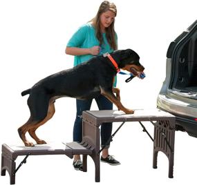 img 4 attached to Free-Standing Foldable Pet Stair by Pet Gear